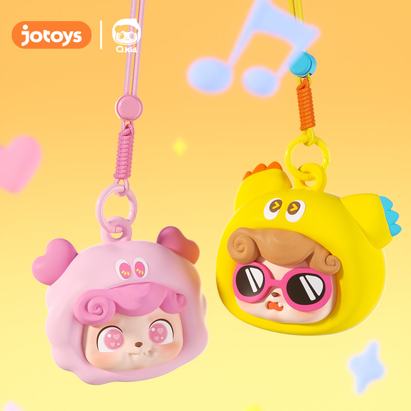 O.Kid Emotional Monsters Series Earphone Bag Plush Dolls