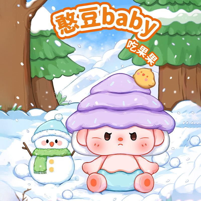 Baby Bean Eating Fruits Series Mini Figures