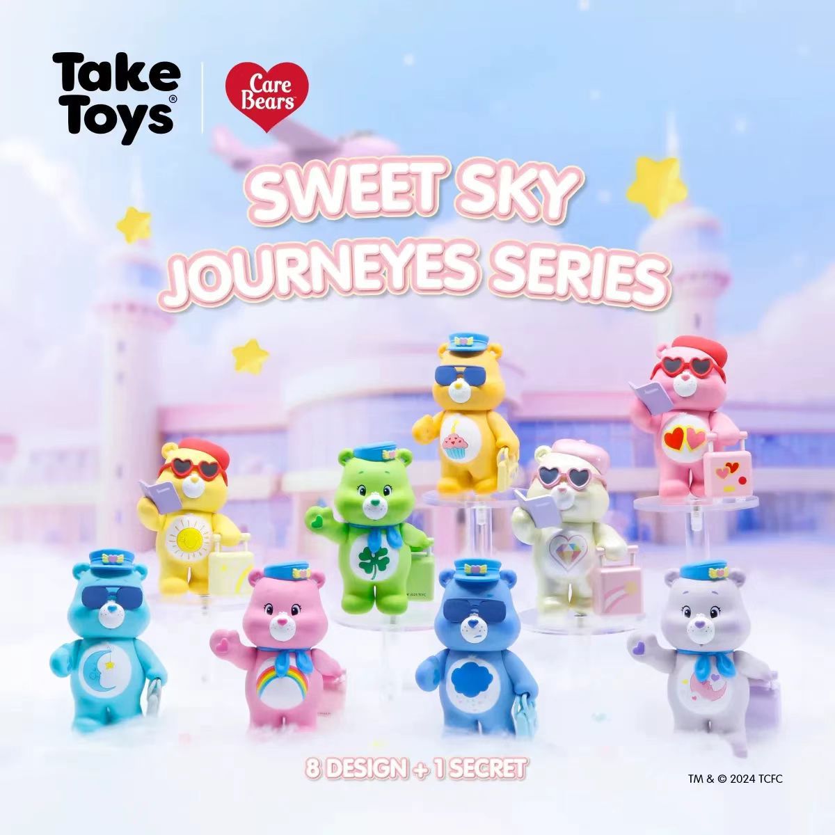 Care Bears Sweet Sky Journeyes Series Figures
