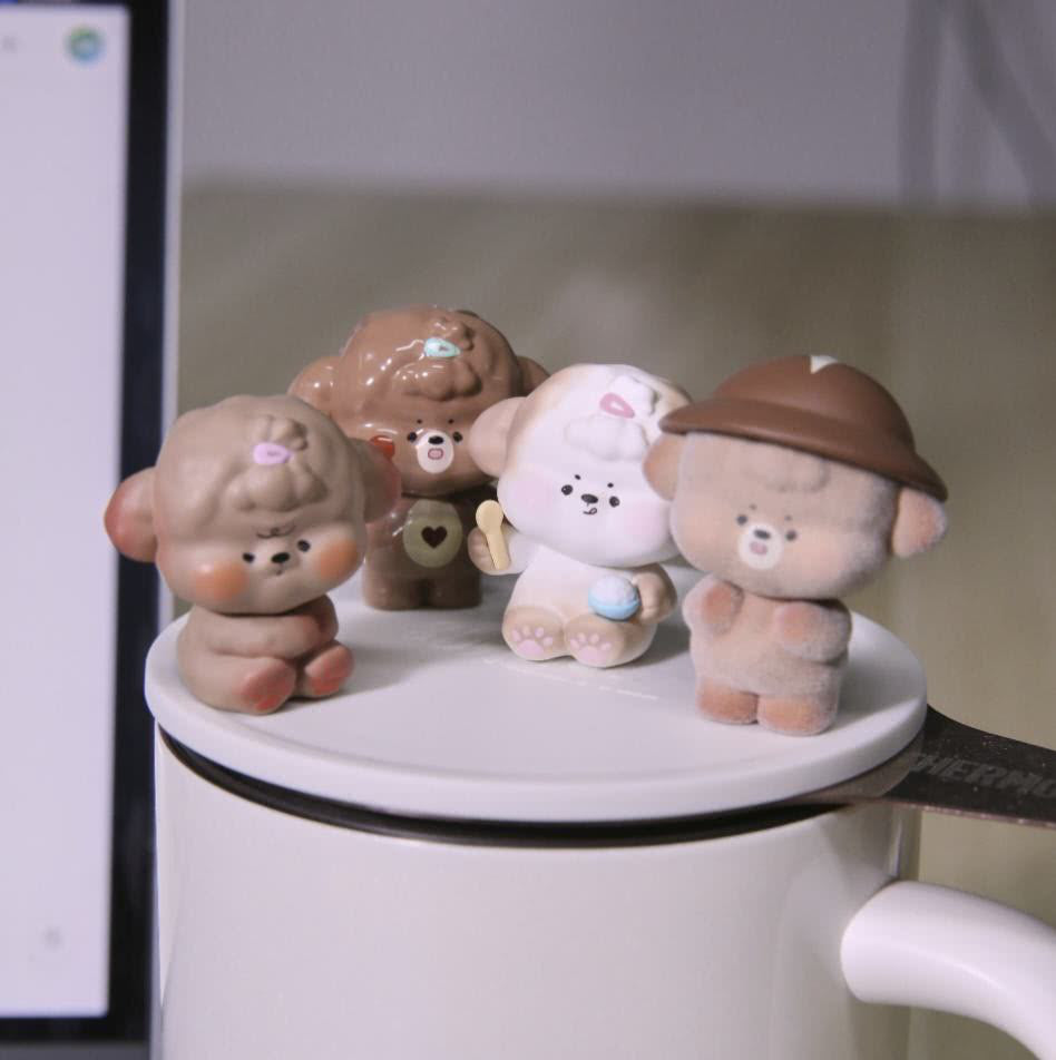 MOJI Puppy School Series Mini Beans Figures