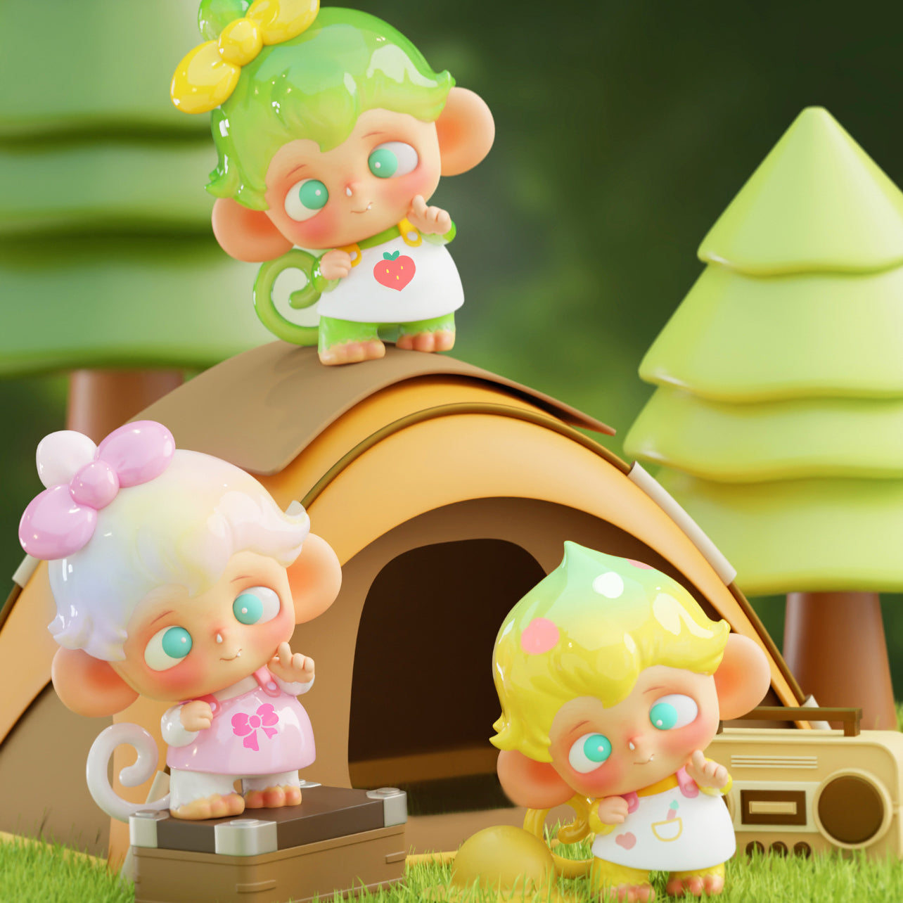 MIKO Time Comic Album Series Mini Figures