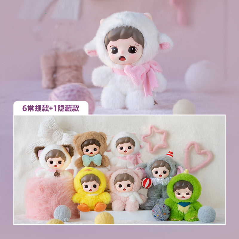 Zoraa Fluffy Cabin Series Viny Plush Dolls