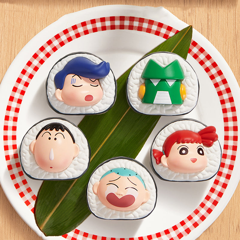 POP BEAN Crayon Shinchan SUSHI Series Figures
