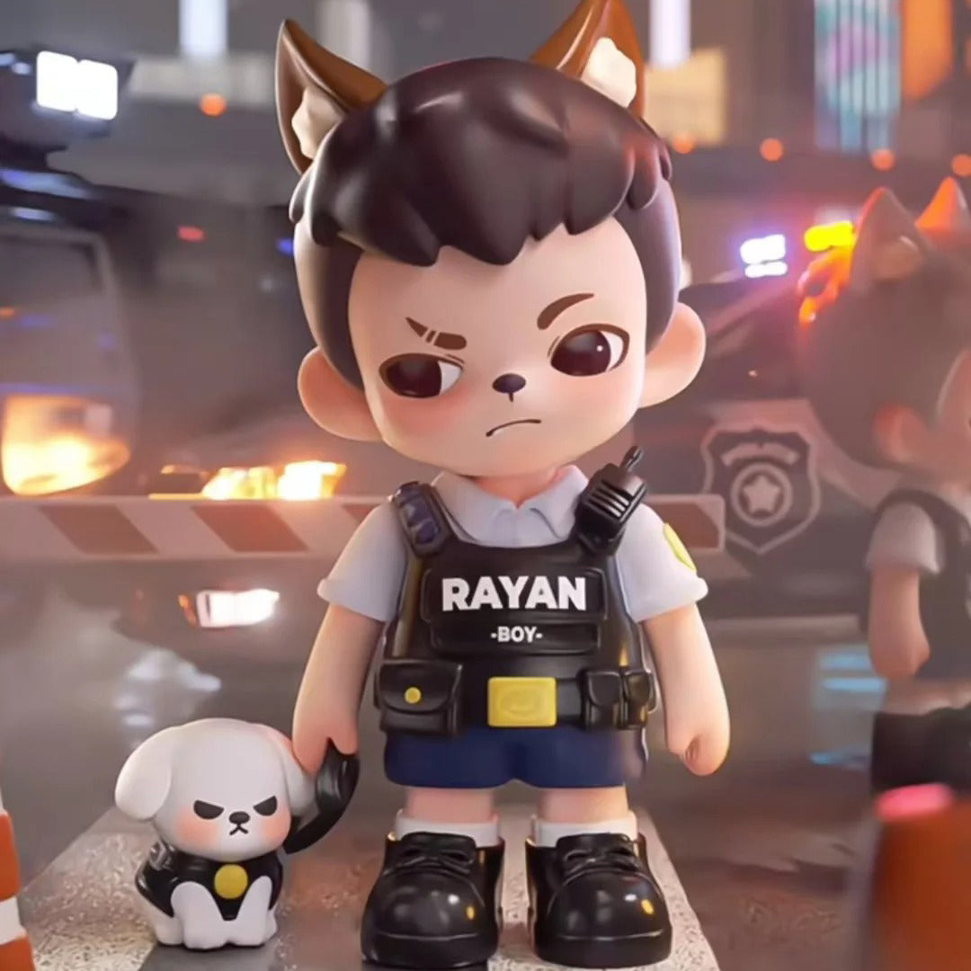 Rayan Wolf Warriors PVC Figure