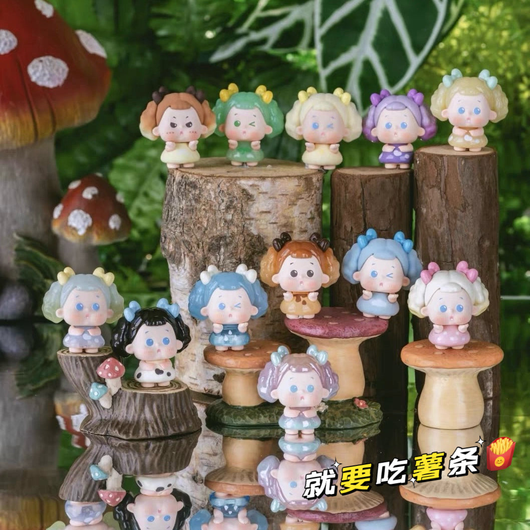 JOJOY Mini Beans Mushroom Series Figures