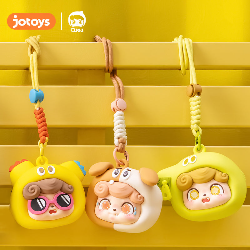 O.Kid Emotional Monsters Series Earphone Bag Plush Dolls