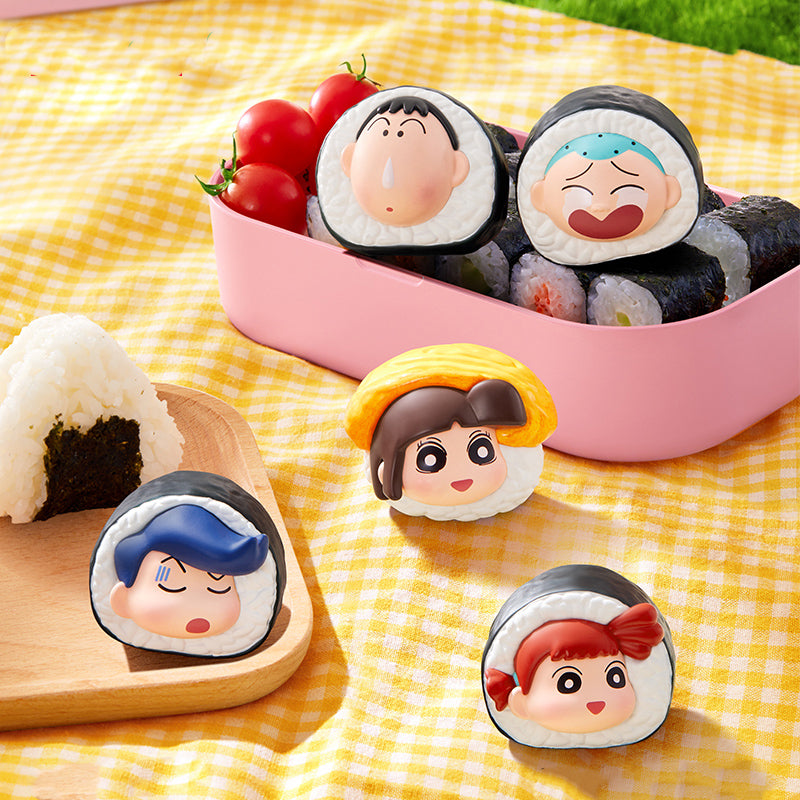 POP BEAN Crayon Shinchan SUSHI Series Figures