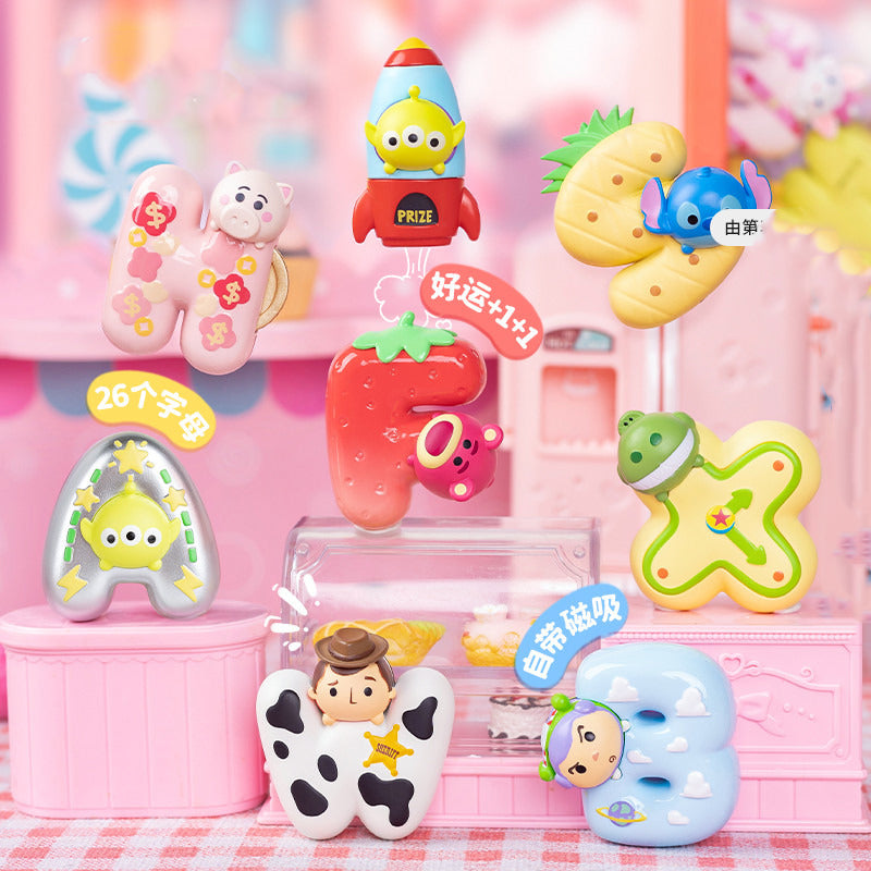 DSN Lucky Letter Mini Beans Series Magnet Figures