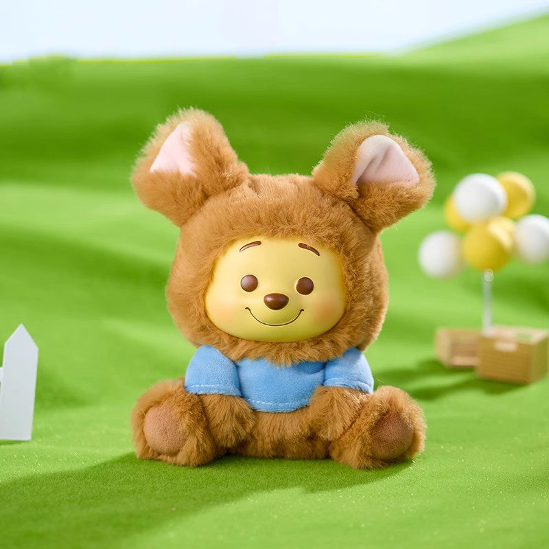 DSN Winnie-the-Pooh Collection Naughty Team Vinyl Plush Pendant Dolls