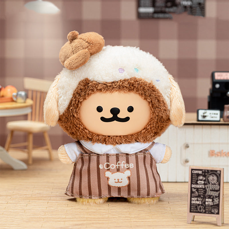 Maltese Colorful Daily Life Series Plush Pendant Dolls
