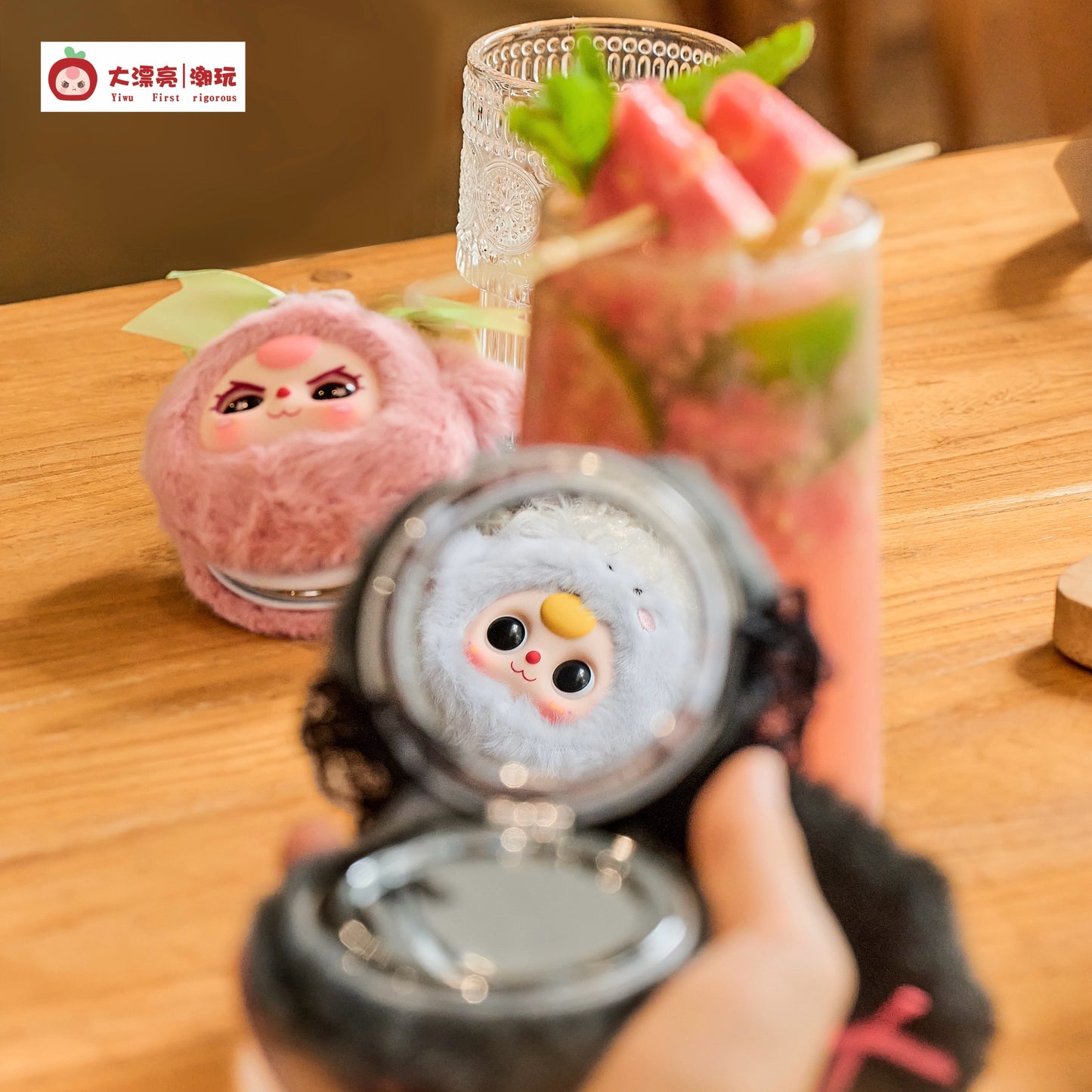 Baby Three Vanity Mirror Series Plush Dolls