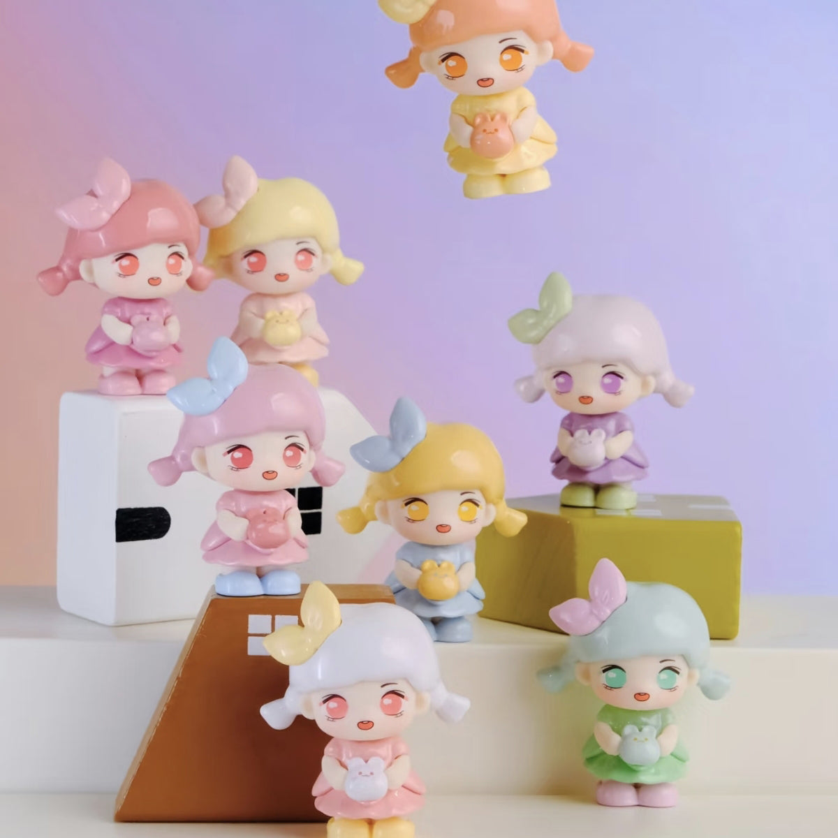 Sanmi Dreams Come True Series Mini Beans Figures