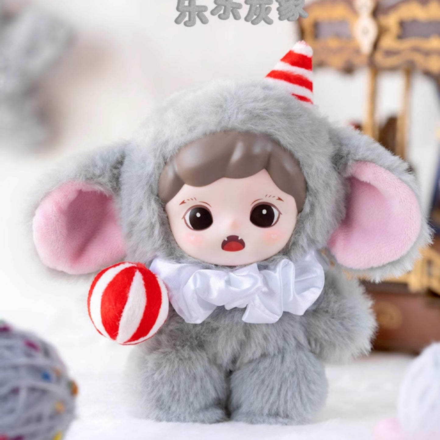 Zoraa Fluffy Cabin Series Viny Plush Dolls
