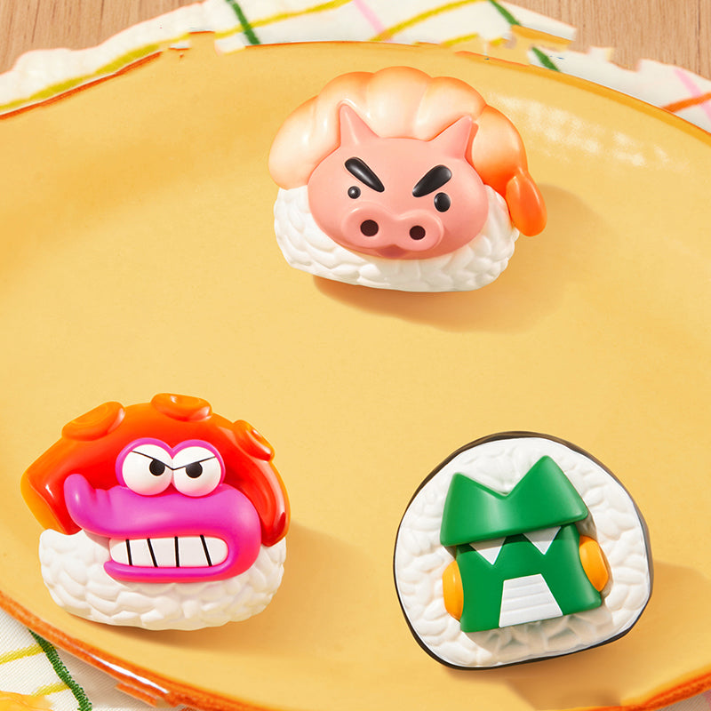 POP BEAN Crayon Shinchan SUSHI Series Figures