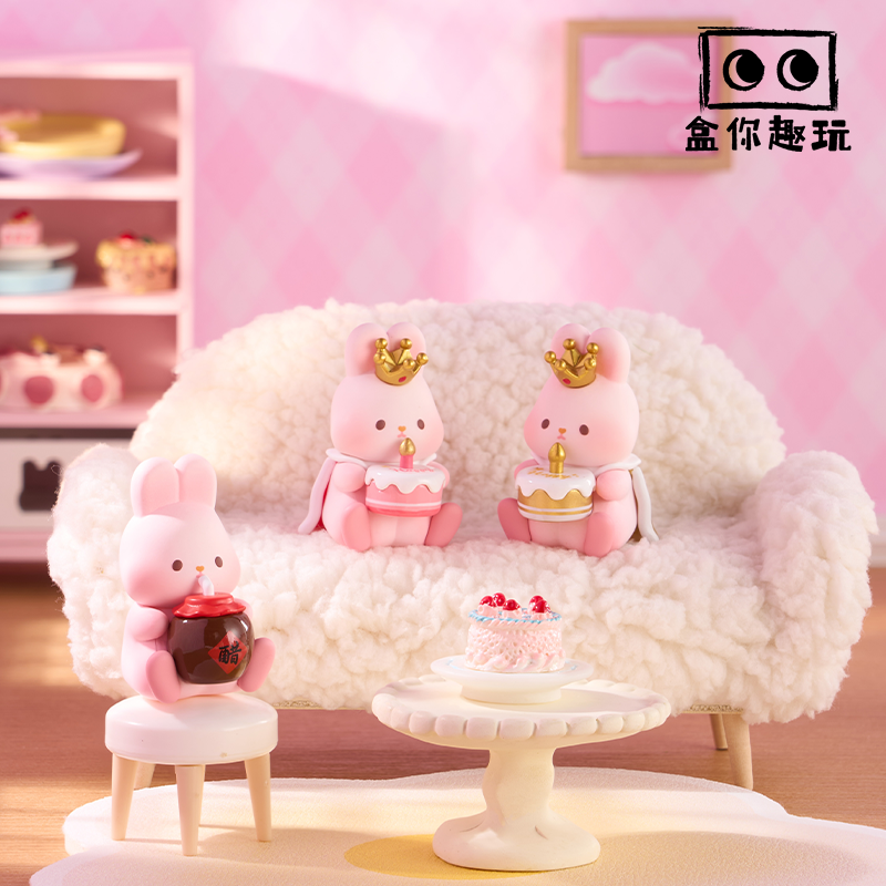MOMO BUNNY Enjoy Life Mini Beans Series Figures
