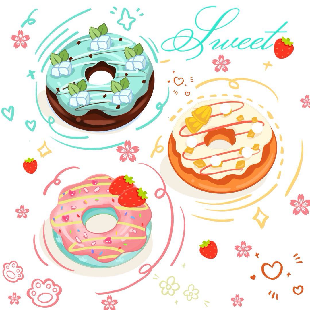 WOOW Comforting Donuts Series Squishy Toys