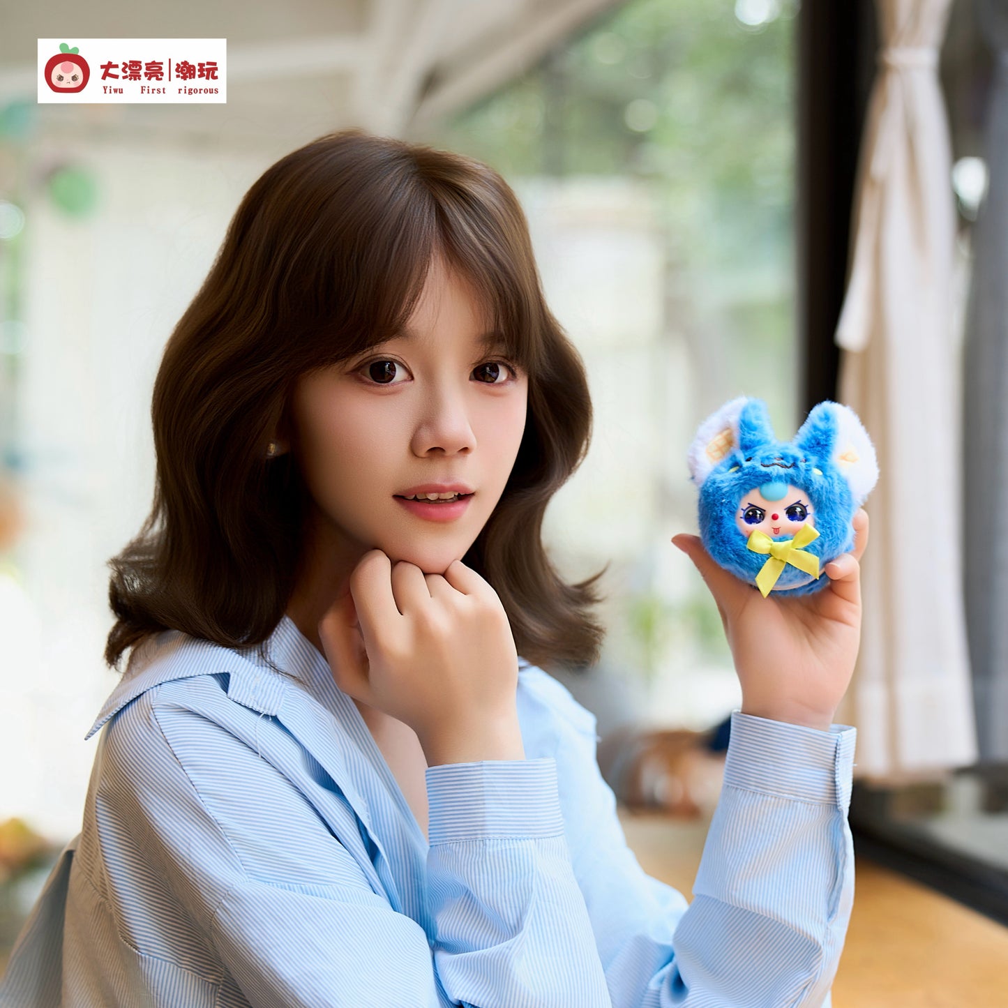 Baby Three Vanity Mirror Series Plush Dolls