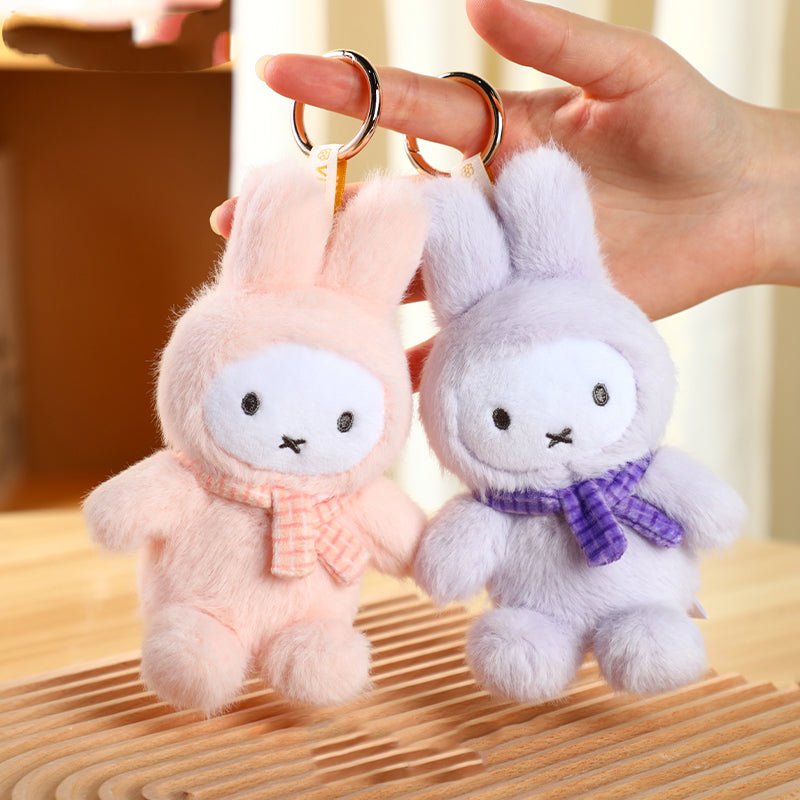Miffy Macaron Series Plush Keychain Dolls