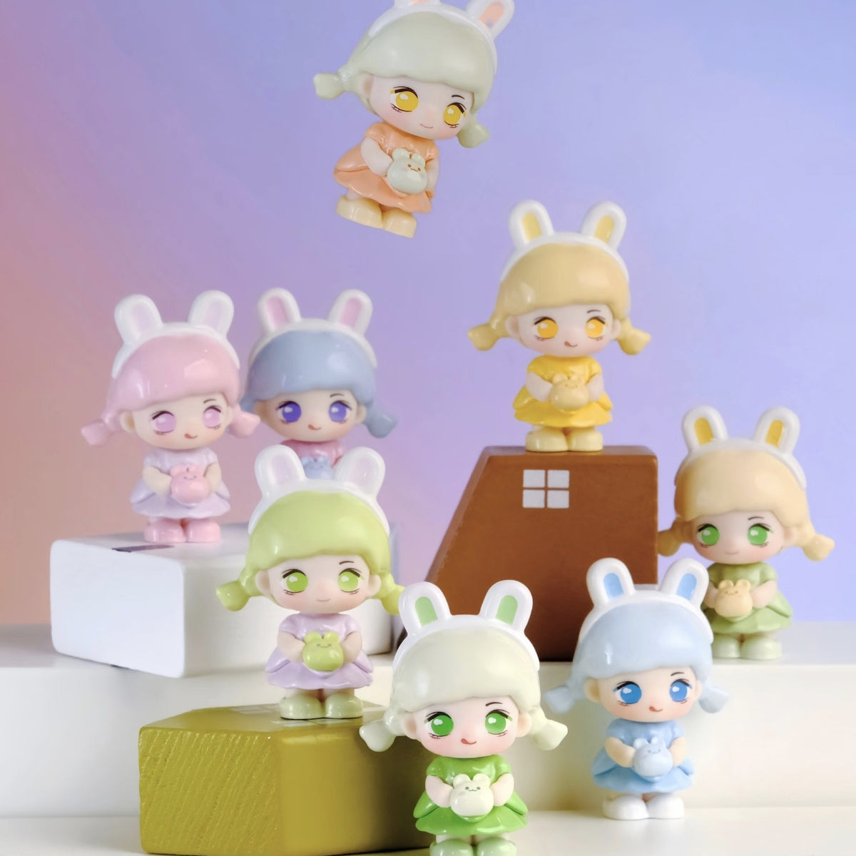 Sanmi Dreams Come True Series Mini Beans Figures