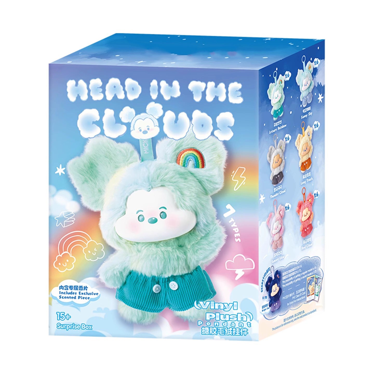 DSN-Mickey Head in the Clouds Series Plush Dolls ₱889.00 低库存: 10