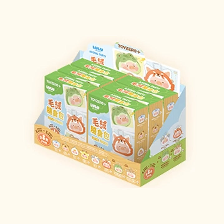 LuLu the Piggy Animal Party - Plush Pouch Dolls
