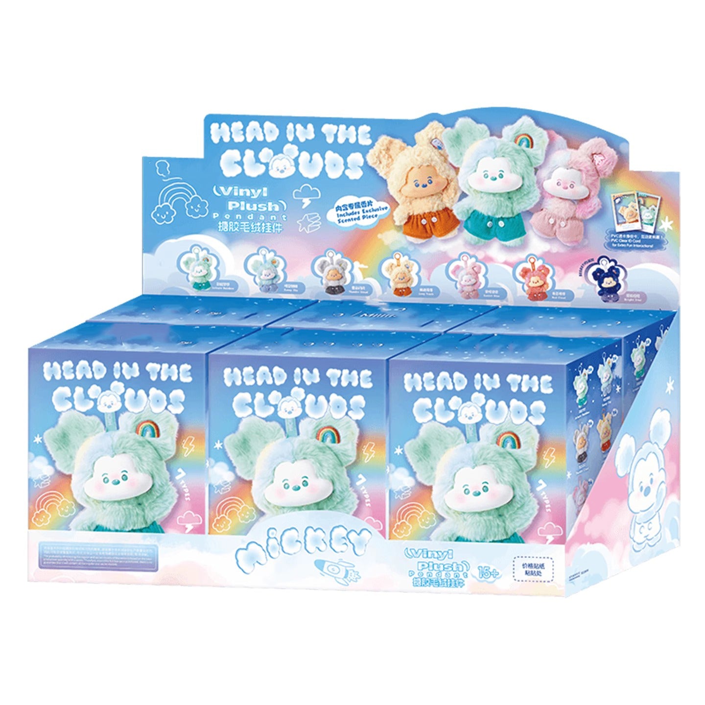 DSN-Mickey Head in the Clouds Series Plush Dolls ₱889.00 低库存: 10