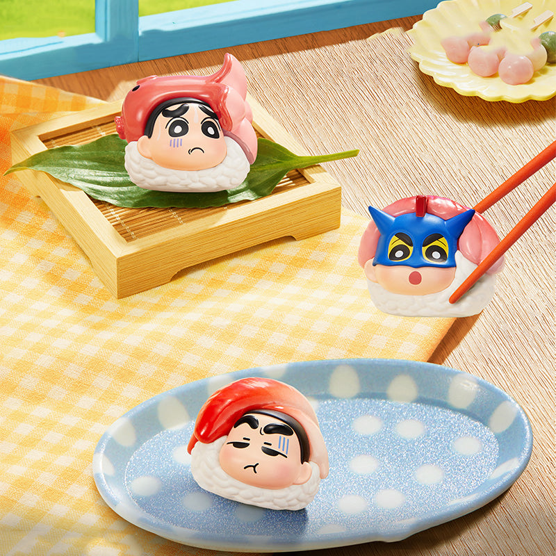 POP BEAN Crayon Shinchan SUSHI Series Figures