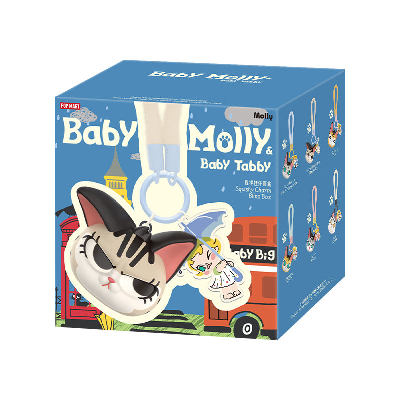 Baby Molly & Baby Tabby Series-Squishy Charm Toys