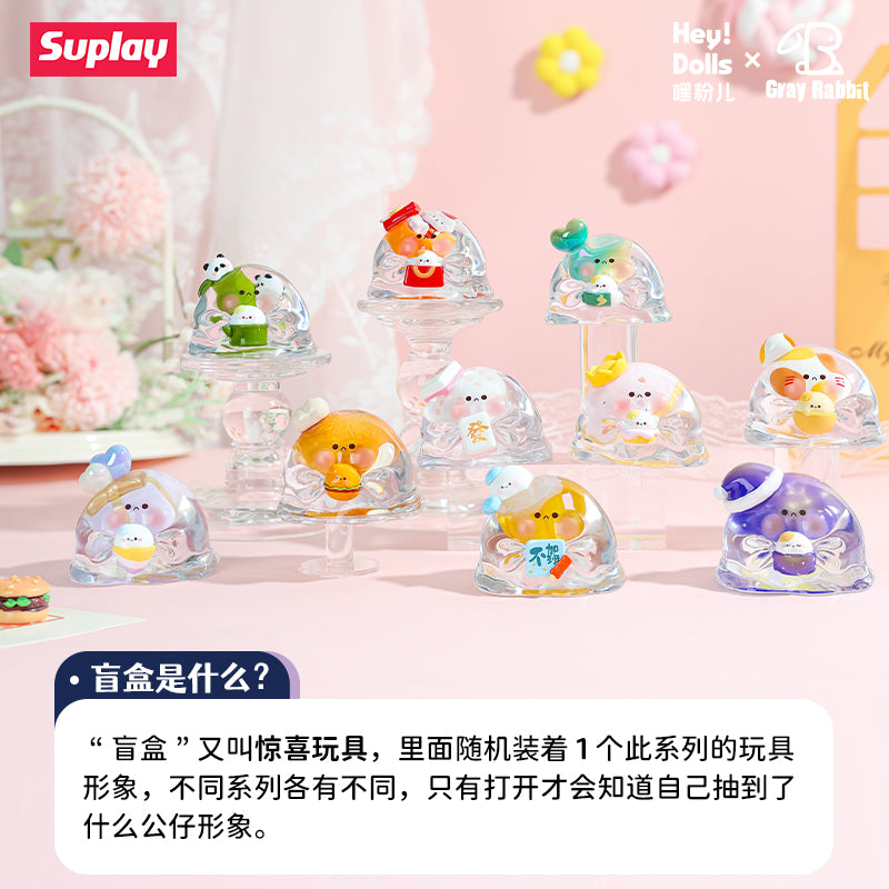 Bubble Eggs Colorful Wishes Series Figures