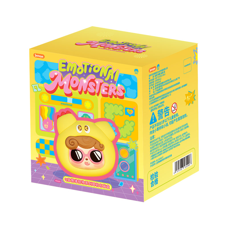 O.Kid Emotional Monsters Series Earphone Bag Plush Dolls