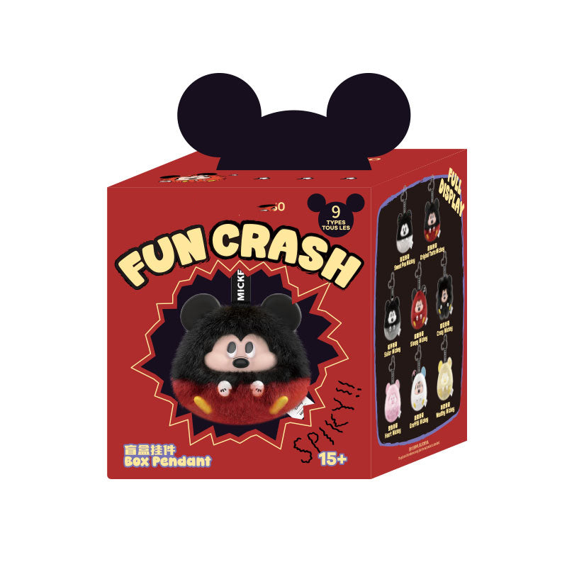DSN-Mickey Fun Crash Series Vinly Plush Pendant Dolls