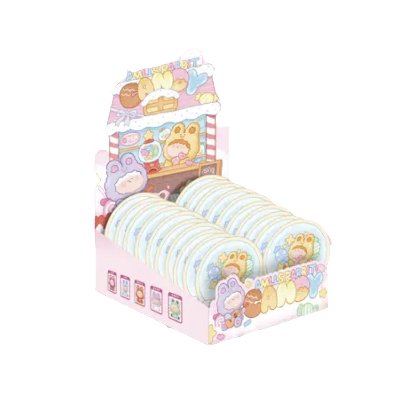 AMLLS Candy Rabbit Series Mini Beans Figures