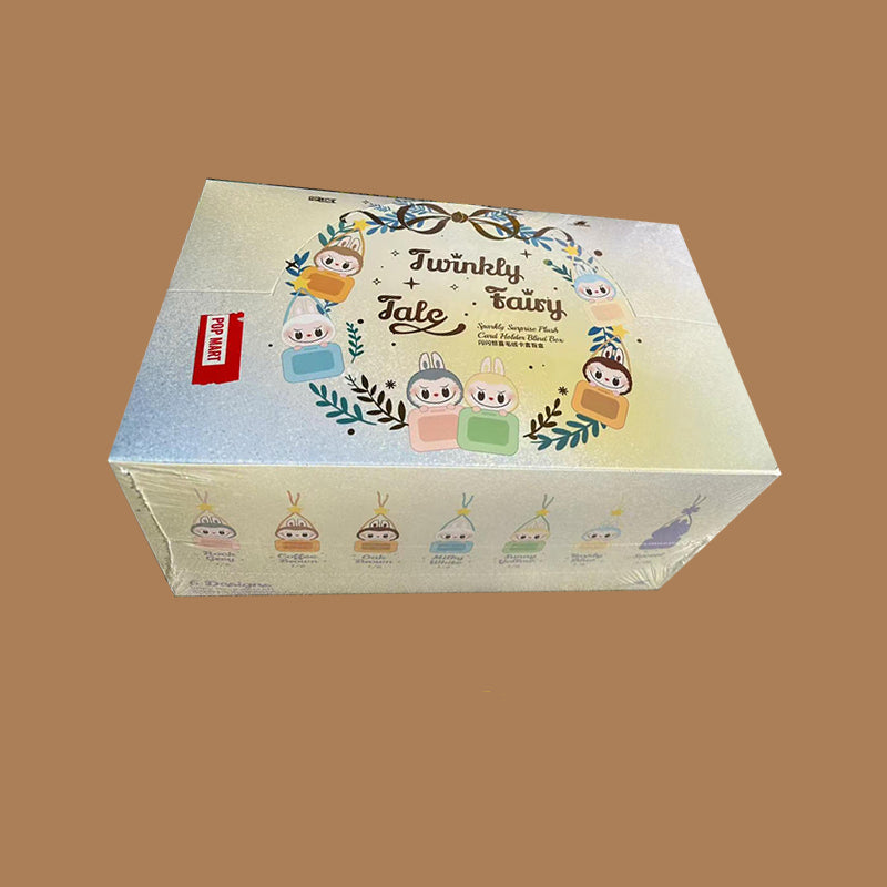 LABUBU Twinkly Fairy Tale Series-Sparkly Surprise Plush Card Holder Dolls