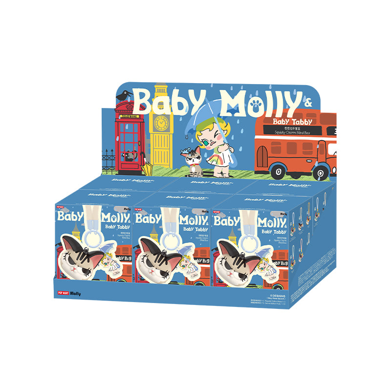 Baby Molly & Baby Tabby Series-Squishy Charm Toys
