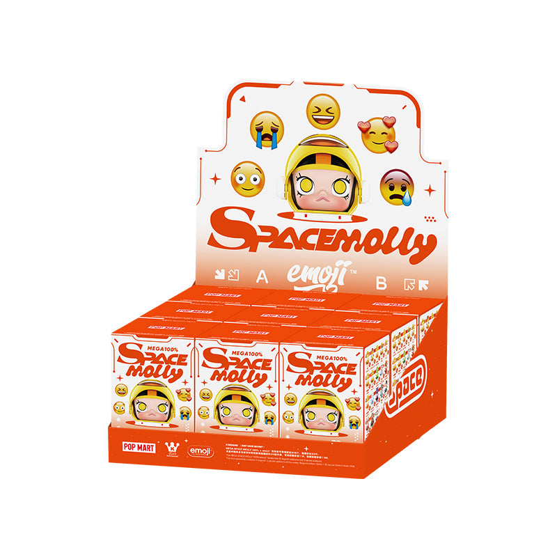 MEGA SPACE MOLLY 100% × emoji V4 Series Figures