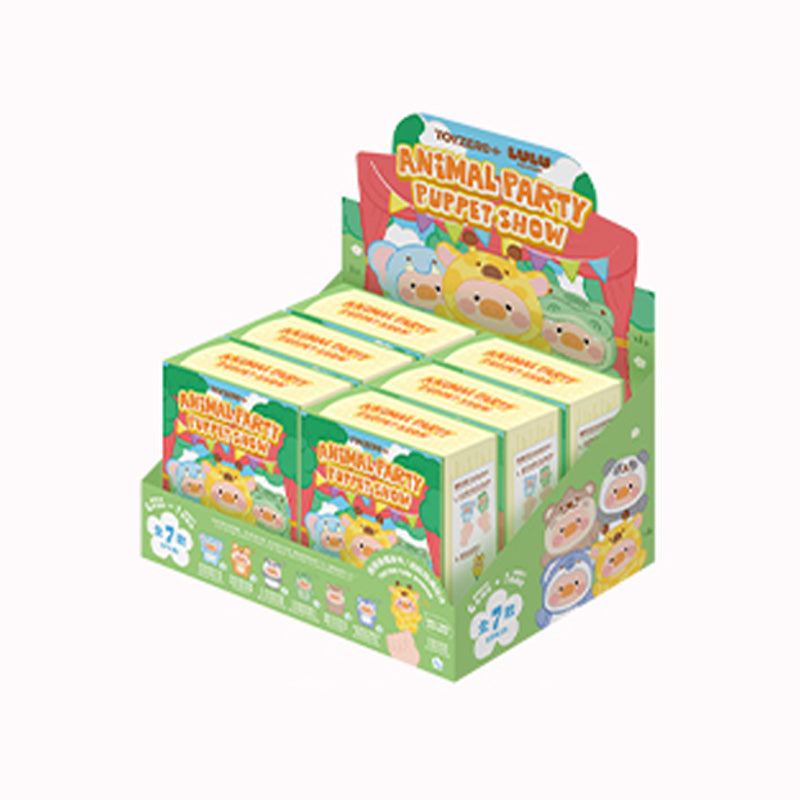 LuLu the Piggy Animal Party - Puppet Show Series Plush Keychain Dolls