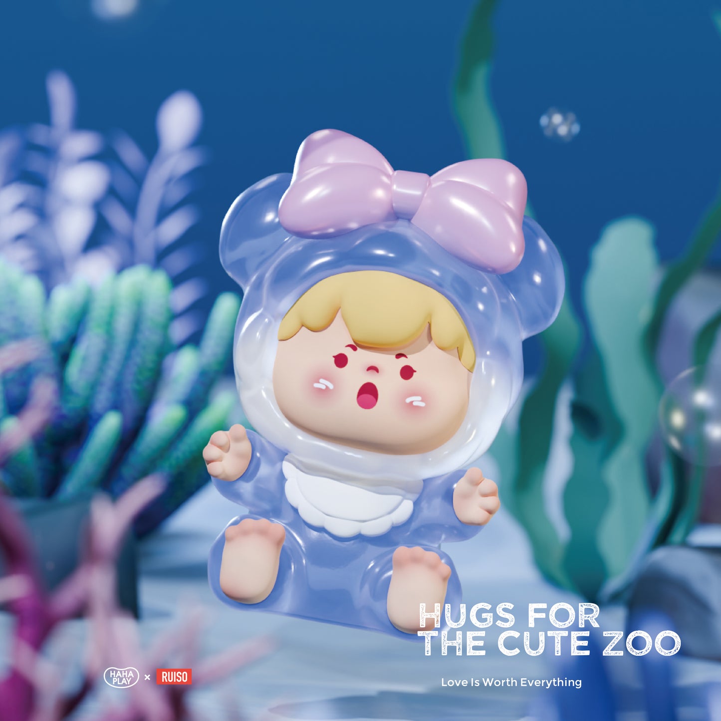 WOOW Hugs For The Cute Zoo Series Mini Beans Figures