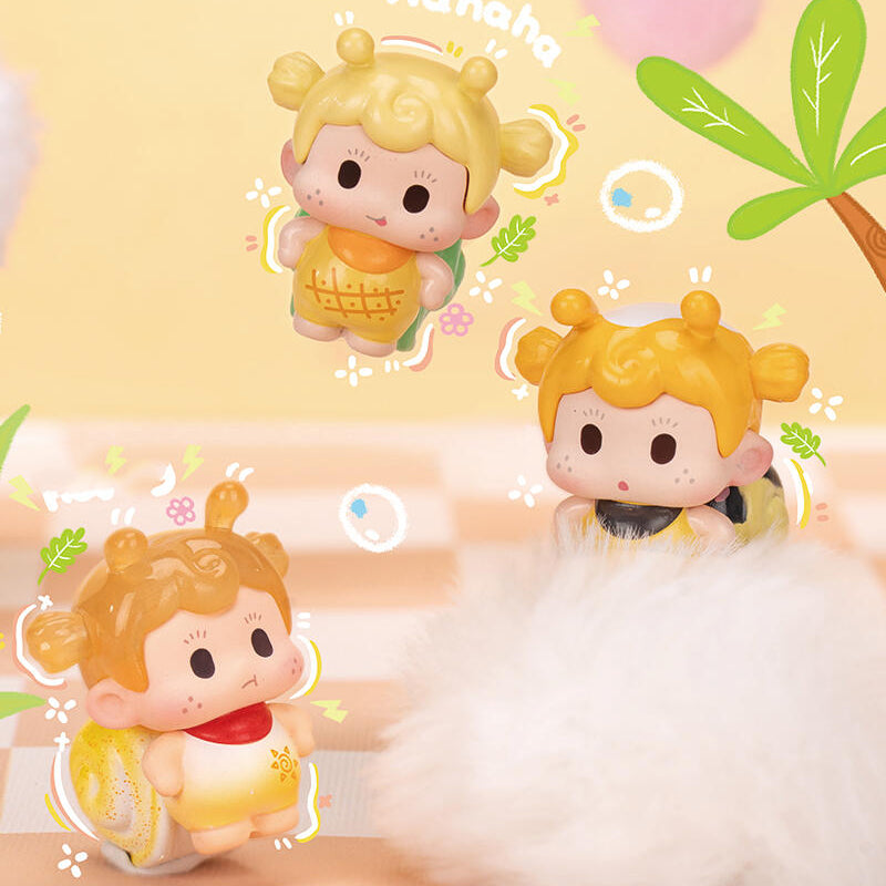 Soda Grumpy Snail Snailie Series Mini Beans Figures