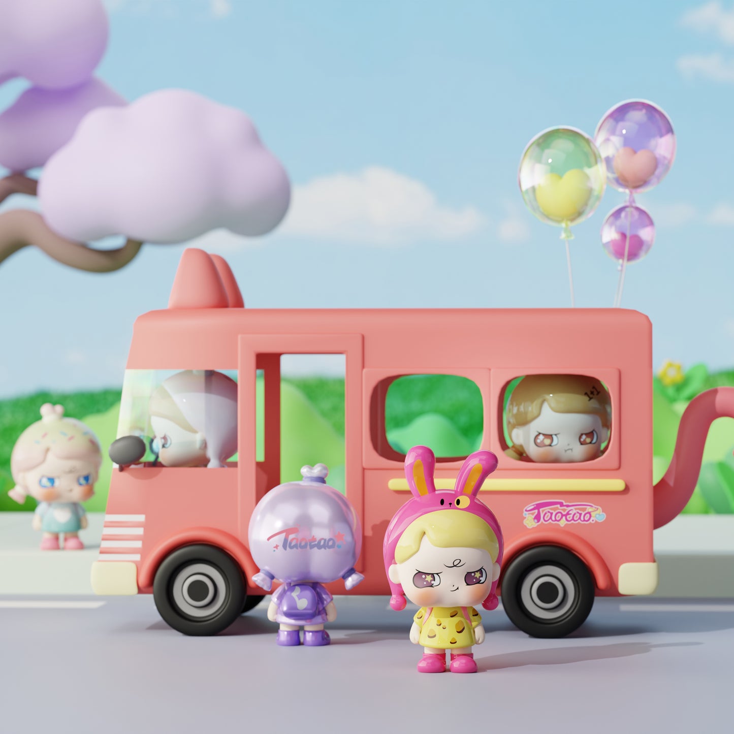 TaoTao Kindergarten Back-to-School Season Series Mini Beans Figures
