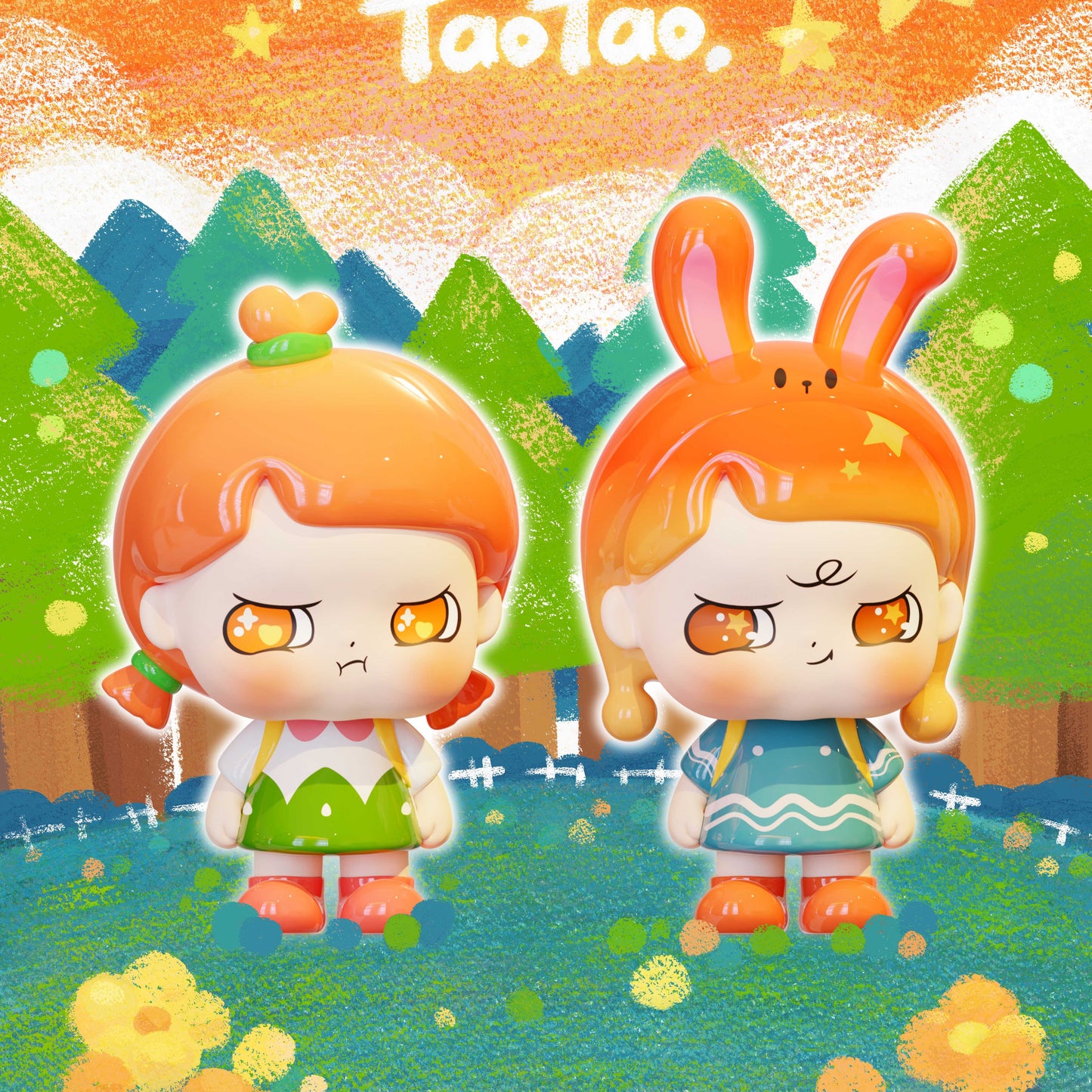 TaoTao Kindergarten Back-to-School Season Series Mini Beans Figures