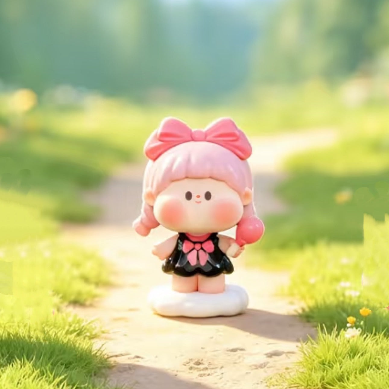 Mimi-Bobo Let's Go Out Today Series Mini Bean Figures