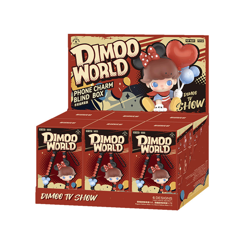 DIMOO WORLD × DSN Series-Phone Charm Toys