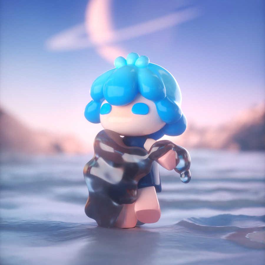 SOLY MINI 3 Fly to the Universe Series PVC Figures