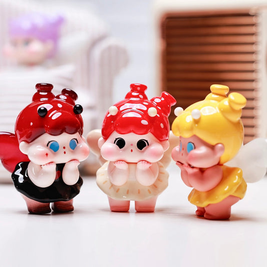 QOQO Little Butterflies Series Mini Beans Figures