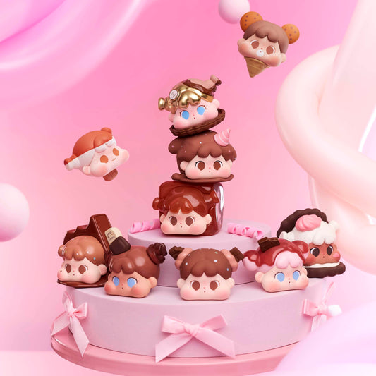 QOQO MINI FACE Chocolate Season Series Figures