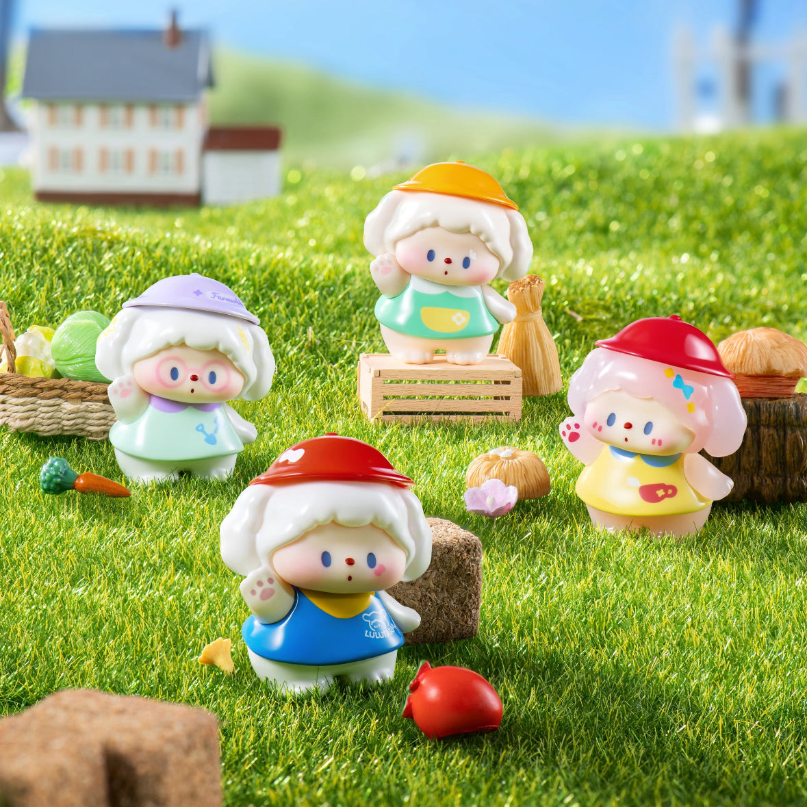 LULUDOG Ranch Story Series Mini Figures