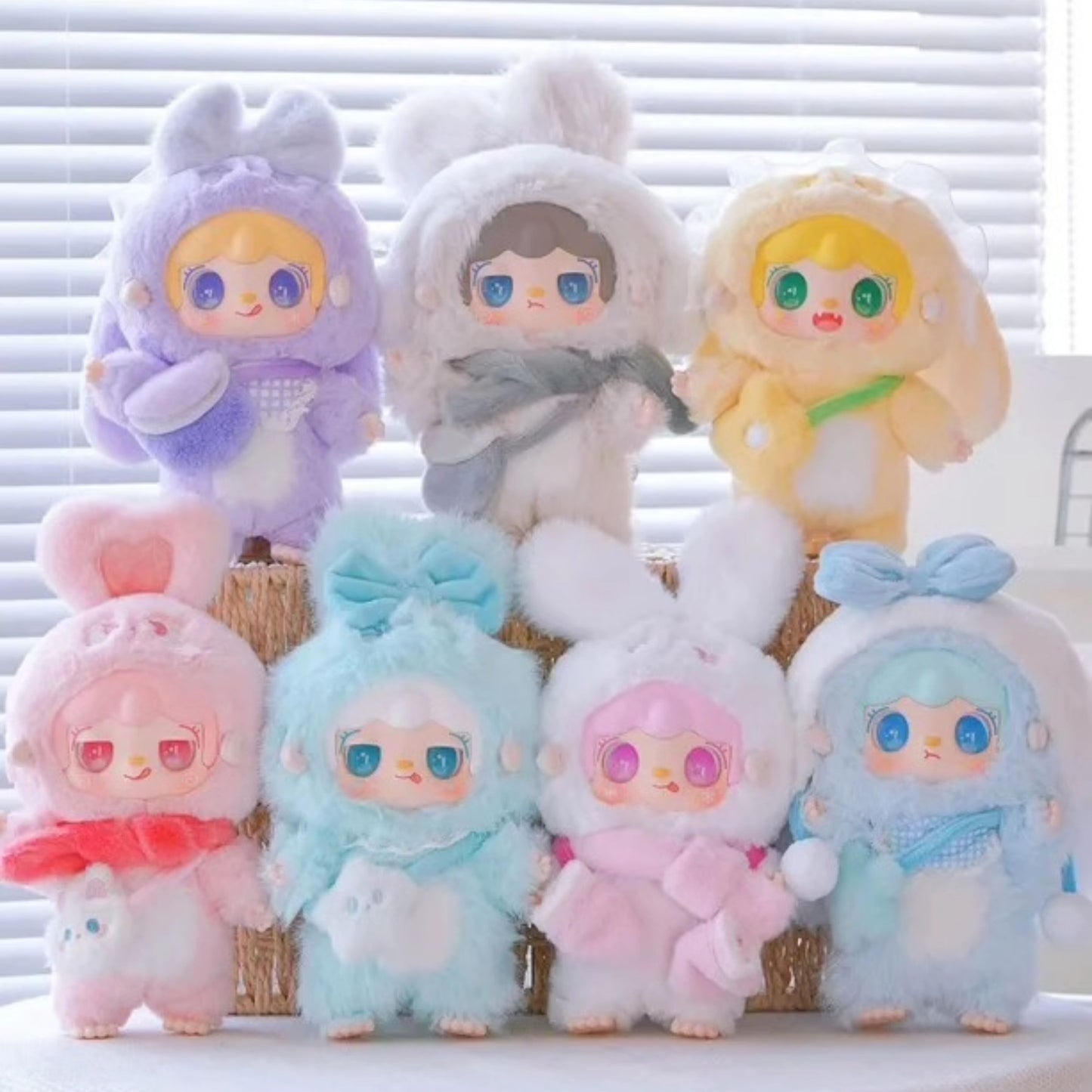 Yooki V3 Warm Bunny Series Plush Dolls