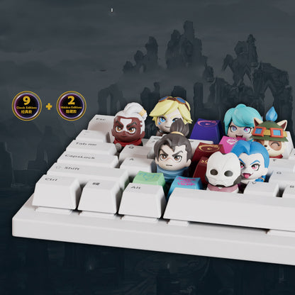 The League of Legends Keycaps Series Figures