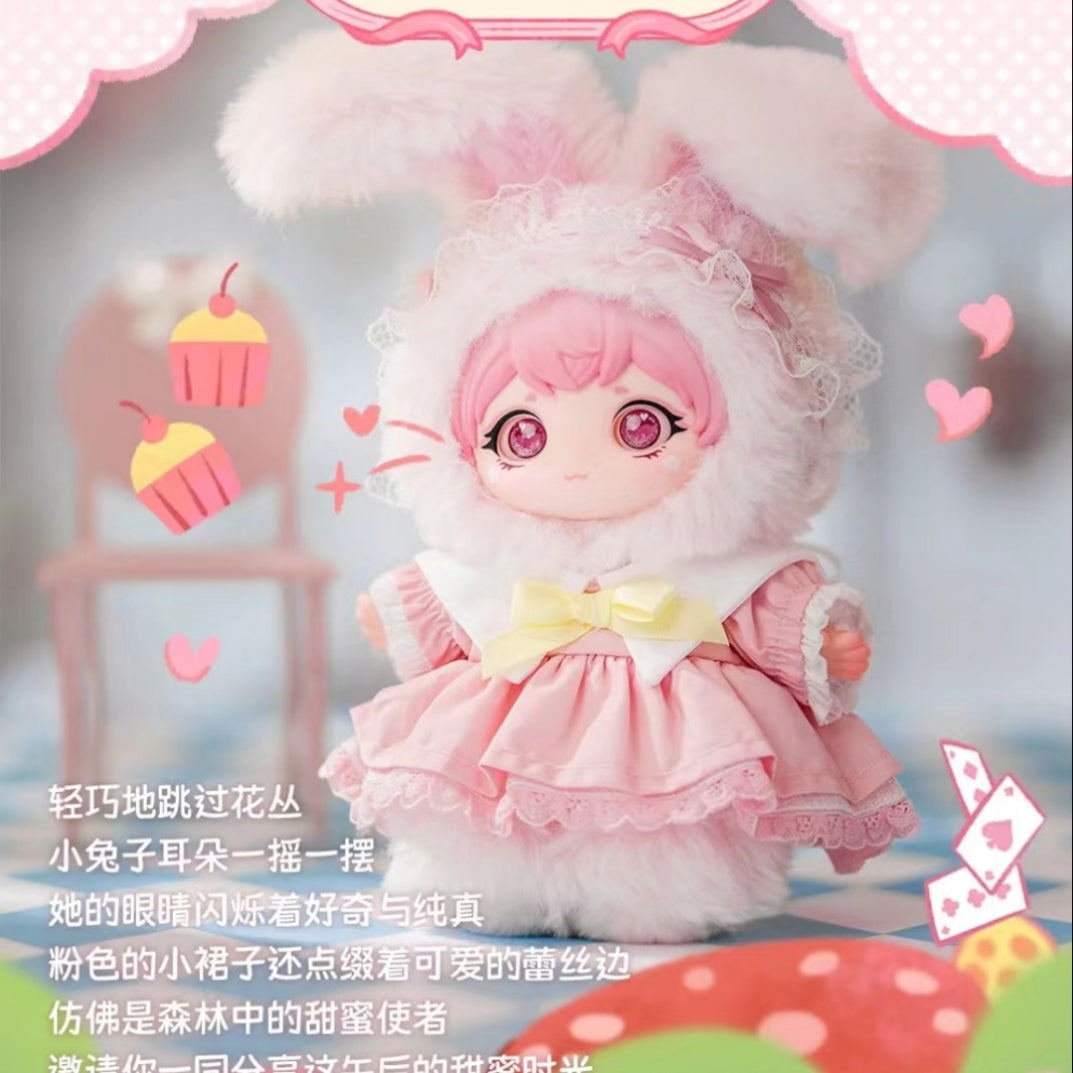 ZIYULI Lolita Secret Garden Tea Party Series Plush Dolls