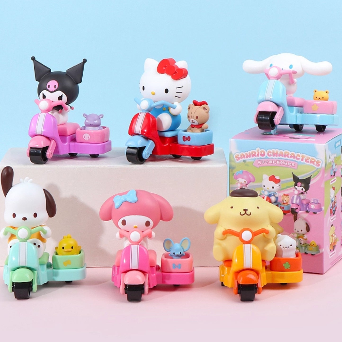 SRO Characters Motorcycle Series Figures
